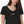 Load image into Gallery viewer, Women’s "Love" Embroidered Recycled V-neck T-shirt