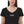 Load image into Gallery viewer, Women’s "Love" Embroidered V-neck T-shirt