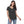 Load image into Gallery viewer, Women’s "Love" Embroidered Recycled V-neck T-shirt
