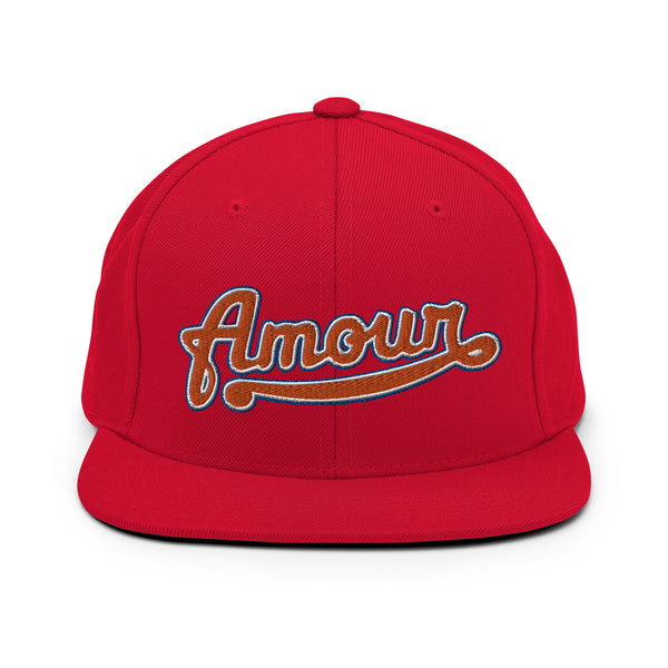 Men's "Love" Embroidered Snapback Hat