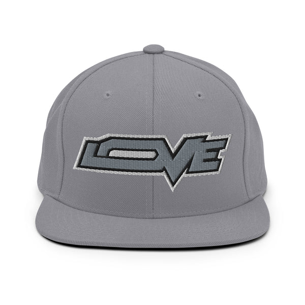 Men's "Love" Embroidered Snapback Hat