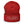 Load image into Gallery viewer, A women’s cuffed red beanie features a professionally embroidered, original “Amor” design by Christian Hat Company - Loves Everywhere