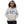 Load image into Gallery viewer, A girl is wearing a printed Hoodie featuring an original “Love” design on a light heather grey hoodie by Christian Clothing Company, Loves Everywhere