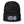 Load image into Gallery viewer, A woman’s knit, black beanie features a professionally embroidered, original “Love” design by Christian Hat Company - Loves Everywhere