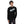 Load image into Gallery viewer, A man is wearing a black Long Sleeve T-shirt featuring an original “Amor” design print by Christian Shirt Company - Loves Everywhere