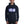 Load image into Gallery viewer, A man is wearing a navy blue Hoodie featuring an original “Love” design print by Christian A man is wearing a black Hoodie featuring an original “Love” design print by Christian Clothing Brand - Loves Everywhere Shirt Company - Loves Everywhere