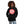 Carregar imagem no visualizador da galeria, A woman is wearing a black hoodie featuring an original “Love” design print by Christian Apparel Line - Loves Everywhere