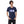 Load image into Gallery viewer, A man is wearing a navy blue Short Sleeve T-shirt featuring an original “Love” design print by Christian Shirt Company - Loves Everywhere