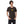 Load image into Gallery viewer, A man is wearing a dark brown Short Sleeve T-shirt featuring an embroidered, original “Love” design by Christian Shirt Company - Loves Everywhere