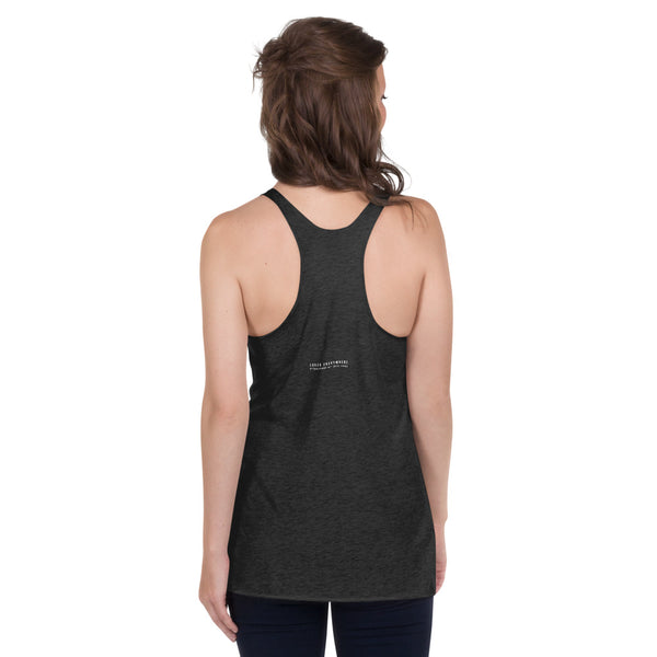 Women's "Love" Printed Racerback Tank Top