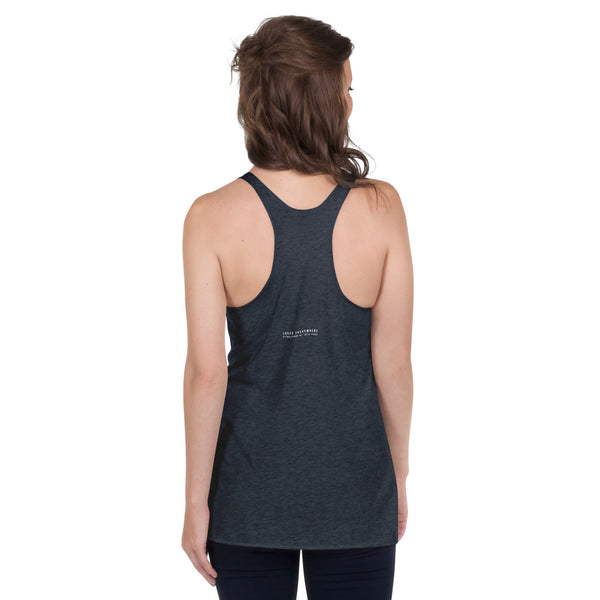 Women's "Love" Printed Racerback Tank Top