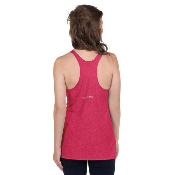 Women's "Love" Printed Racerback Tank Top