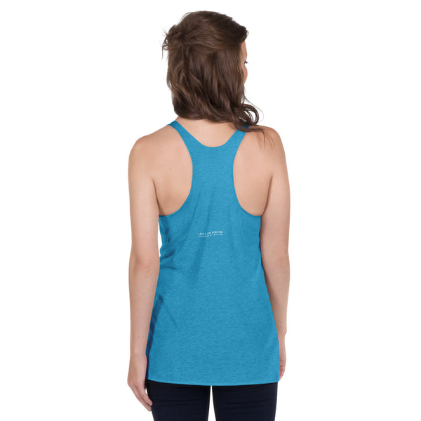 Women's "Love" Printed Racerback Tank Top