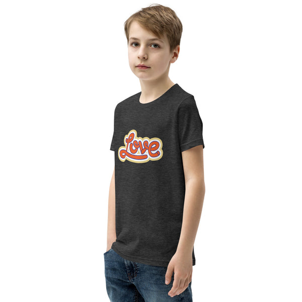 Boy's "Love" Printed T-Shirt