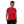 Load image into Gallery viewer, A young man is wearing an original, embroidered Christian T Shirt “Love” design on a red short sleeve crew neck shirt by Christian Clothing Brand, Loves Everywhere