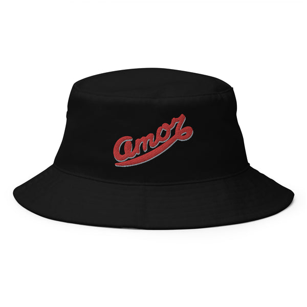 Women's "Amor" Embroidered Bucket Hat