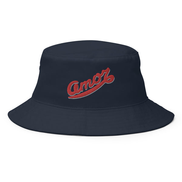 Women's "Amor" Embroidered Bucket Hat