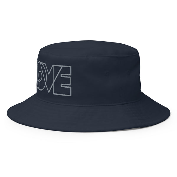 Women's "Love" Embroidered Bucket Hat