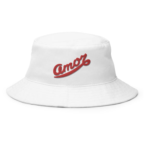 Women's "Amor" Embroidered Bucket Hat