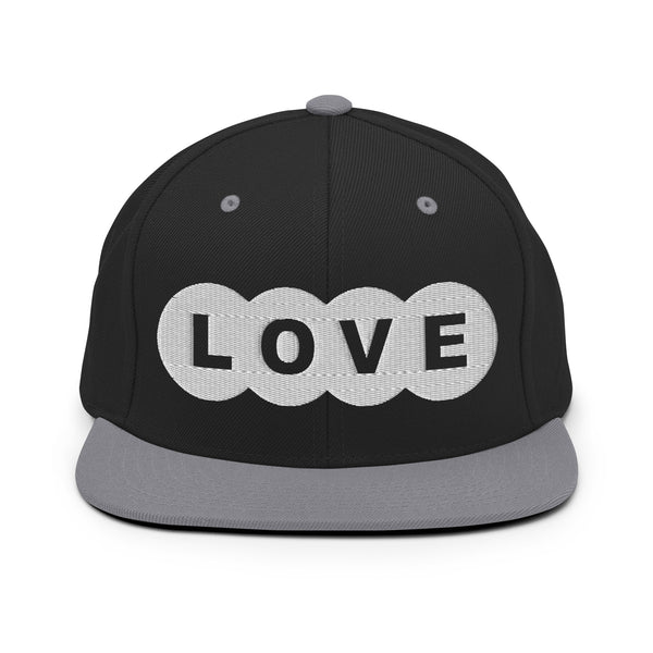 Women's "Love" Embroidered Snapback Hat