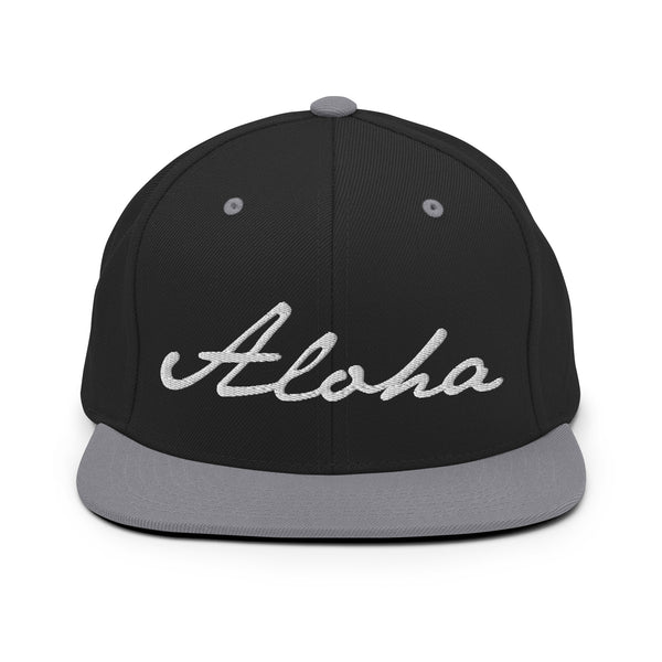 Women's "Aloha" Embroidered Snapback Hat