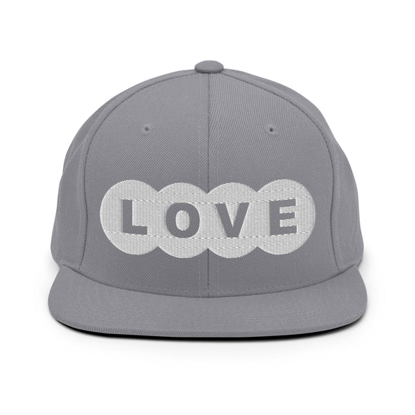 Women's "Love" Embroidered Snapback Hat