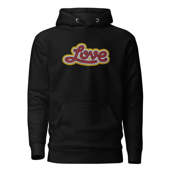 Men's "Love" Embroidered Hoodie