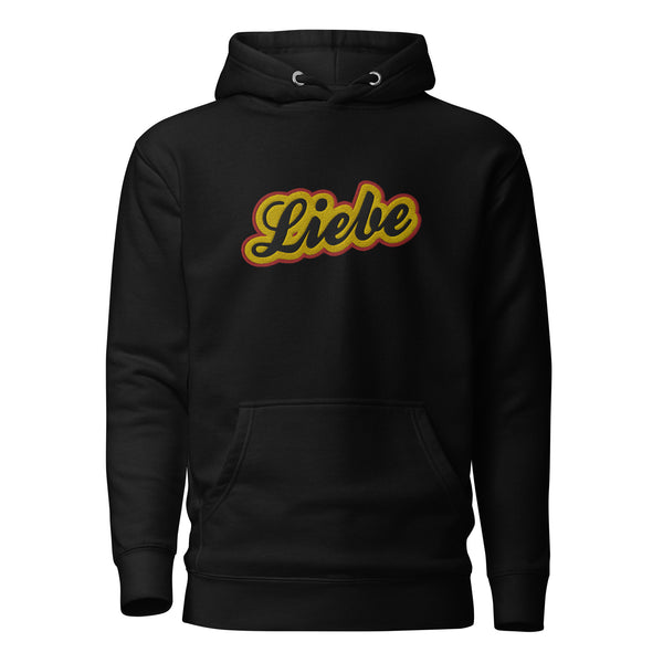 Men's "Liebe" Embroidered Premium Hoodie