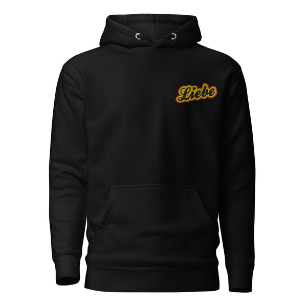 Men's "Liebe" Embroidered Premium Hoodie