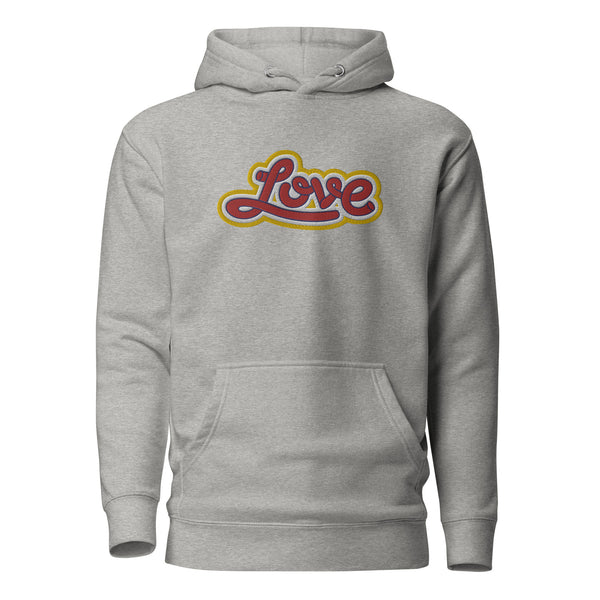 Men's "Love" Embroidered Hoodie