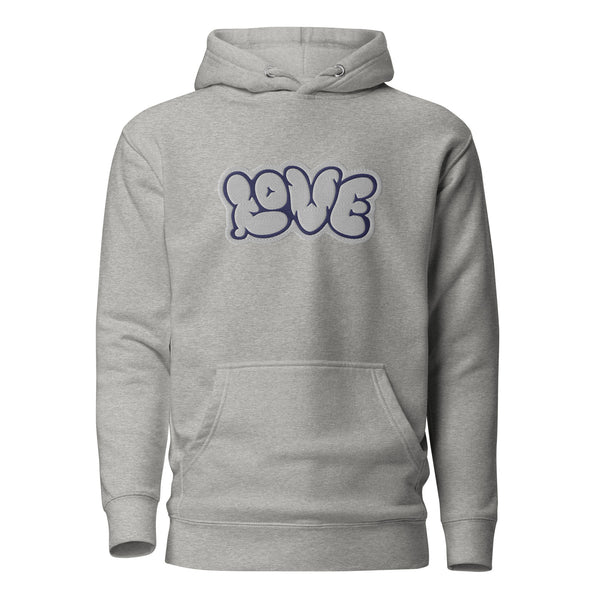 Women's "Love" Embroidered Premium Hoodie