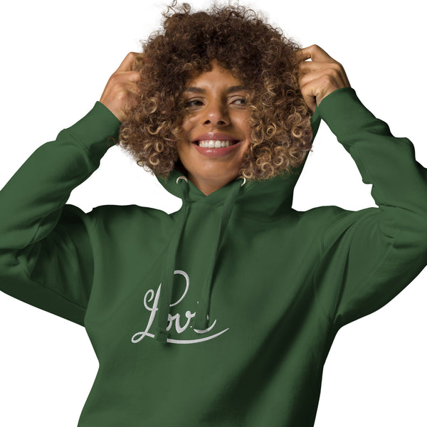 Women's "Love" Embroidered Hoodie