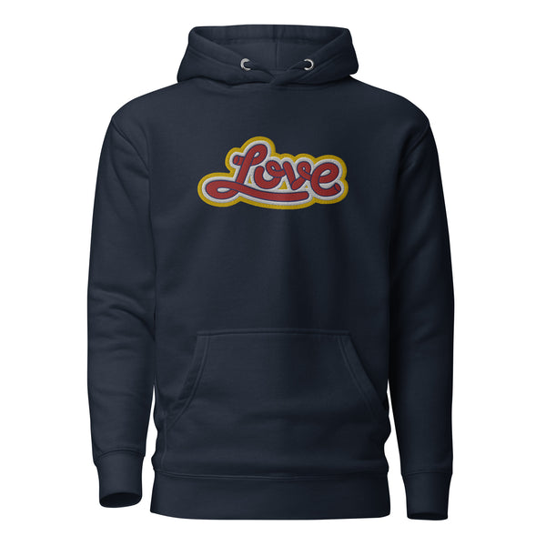 Men's "Love" Embroidered Hoodie