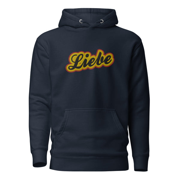 Men's "Liebe" Embroidered Premium Hoodie