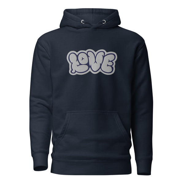 Women's "Love" Embroidered Premium Hoodie