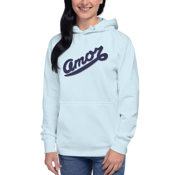 Women's "Love" Embroidered Premium Hoodie