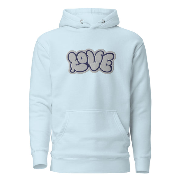 Women's "Love" Embroidered Premium Hoodie