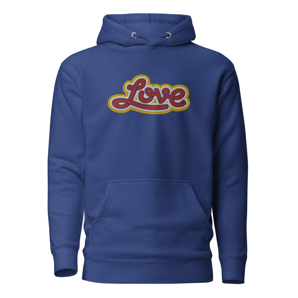 Men's "Love" Embroidered Hoodie