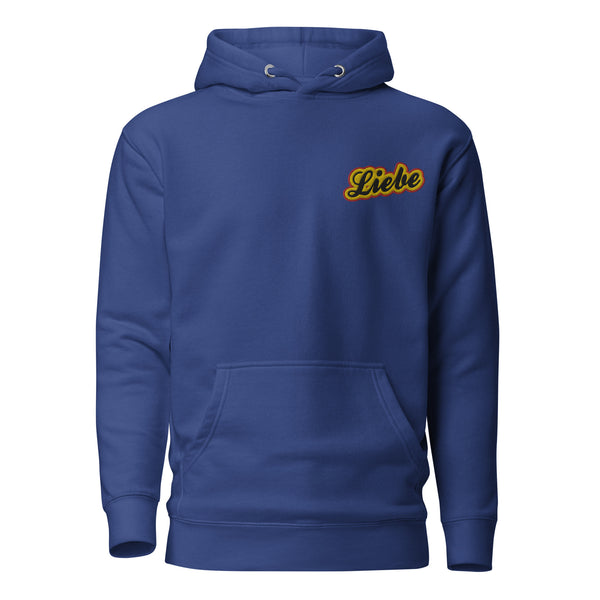 Men's "Liebe" Embroidered Premium Hoodie