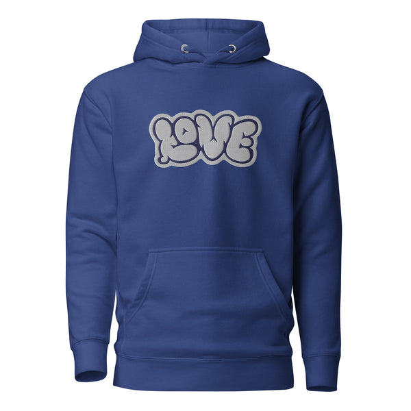 Women's "Love" Embroidered Premium Hoodie