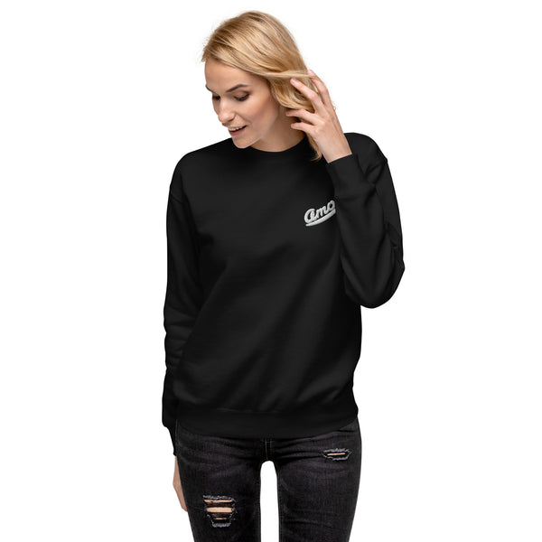 Women's "Amor" Embroidered Premium Sweatshirt