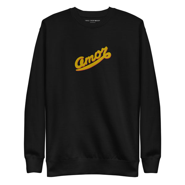 Men's "Love" Embroidered Premium Sweatshirt