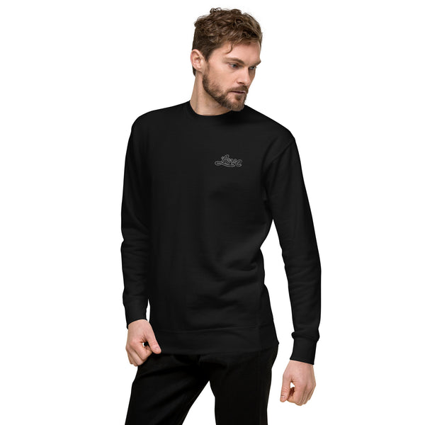 Men's "Love" Embroidered Premium Sweatshirt