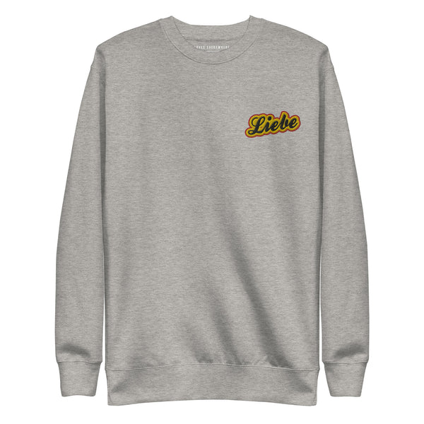 Men's "Liebe" Embroidered Premium Sweatshirt