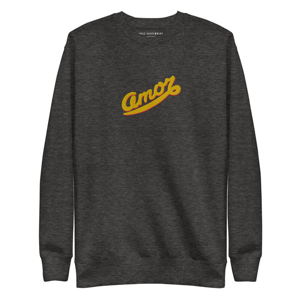 Men's "Love" Embroidered Premium Sweatshirt