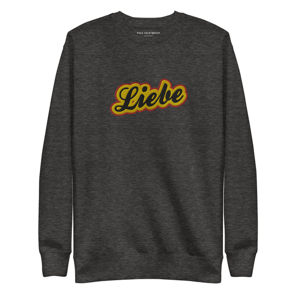 Men's "Liebe" Embroidered Premium Sweatshirt