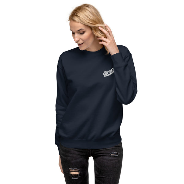 Women's "Amor" Embroidered Premium Sweatshirt