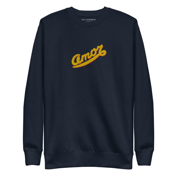 Men's "Love" Embroidered Premium Sweatshirt