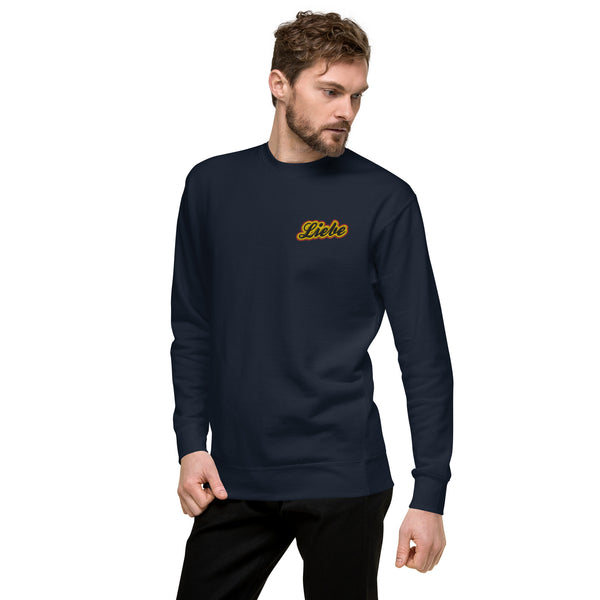 Men's "Liebe" Embroidered Premium Sweatshirt