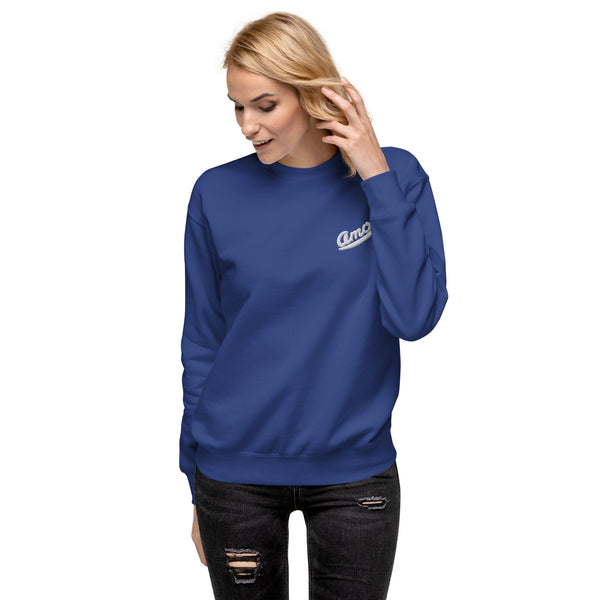 Women's "Amor" Embroidered Premium Sweatshirt